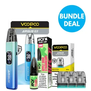 10mg (1%) Voopoo Argus G3 Pod Kit Bundle