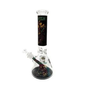 14″ 7mm Skull High Design Exclusive License Glass Bong