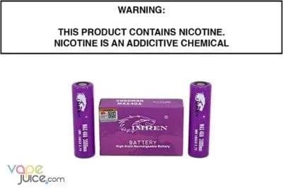 (2) IMREN 3000MAH 40A PURPLE BATTERIES