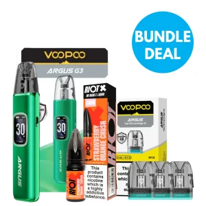 20mg (2%) Voopoo Argus G3 Pod Kit Bundle