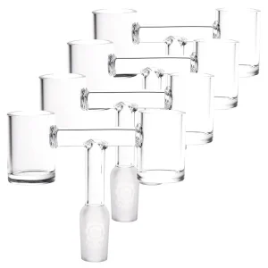 4CT BUNDLE - SeshGear Double Barrel Quartz Banger - 14mm Male