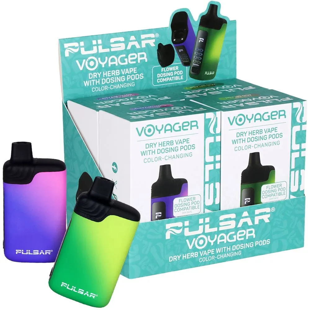 4CT DISPLAY - Pulsar Voyager Dry Herb Vaporizer - 2000mAh - Image 2