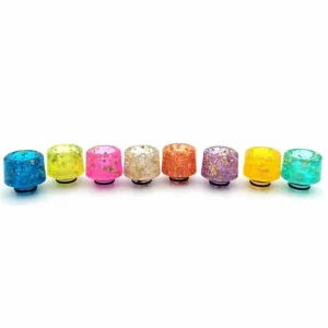 510 Transparent Flake Drip Tips ( Singles )