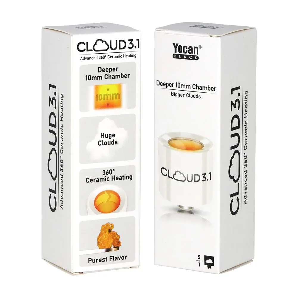 5CT BOX - Yocan Black Cloud 3.1 Atomizer - Fully Ceramic - Image 2