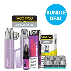 5mg (0.5%) Voopoo Argus G3 Mini Pod Kit Bundle