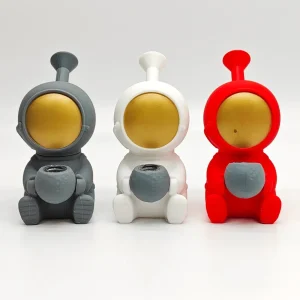 6“ Astronaut Silicone Water Pipe