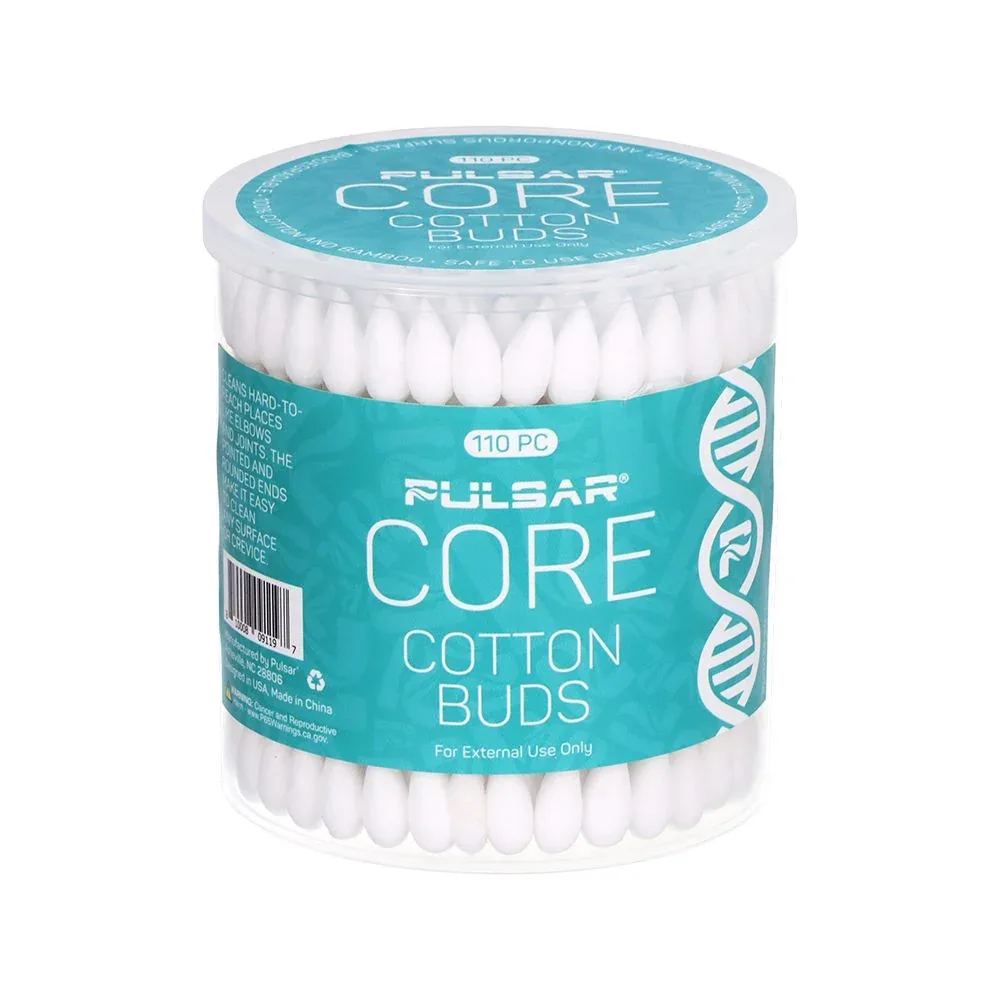 6CT BUNDLE - 110PC TUB - Pulsar CORE Dual Tip Cotton Buds - Image 2