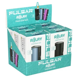 6CT DISPLAY - Pulsar 510 Relay Power Bank Vaporizer - 5000mAh / Assorted Colors