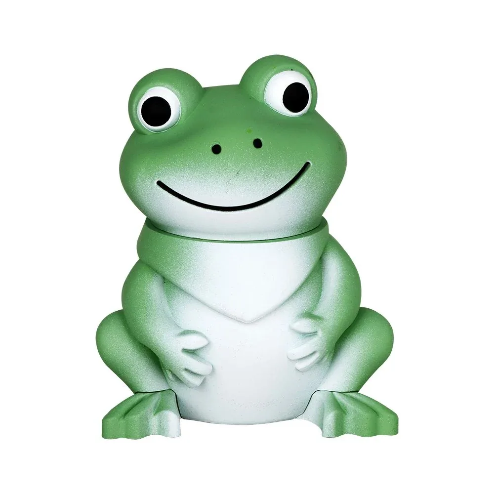 6CT DISPLAY - SeshGear Froggy Grinder - 4pc / 1.75" / Assorted Colors - Image 2