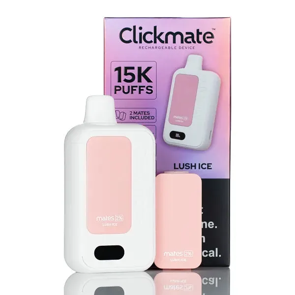 7 Daze Clickmate 15k Puffs Rechargeable Disposable Vape 2% Nic – 18ML (DISCONTINUED) - Image 2