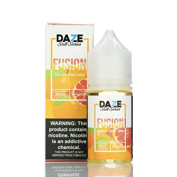 7 Daze Fusion TFN Salt – Grapefruit Orange Mango – 30ml