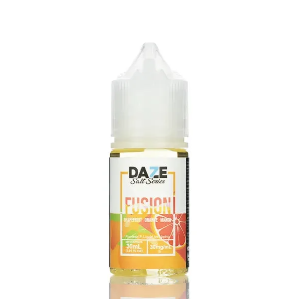 7 Daze Fusion TFN Salt – Grapefruit Orange Mango – 30ml - Image 2