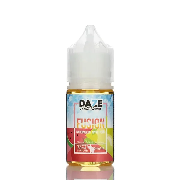 7 Daze Fusion TFN Salt – Watermelon Apple Pear ICED – 30ml - Image 2