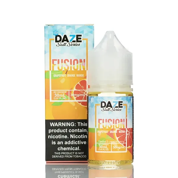 7 Daze Fusion TFN Salts -Grapefruit Orange Mango ICED – 30ml