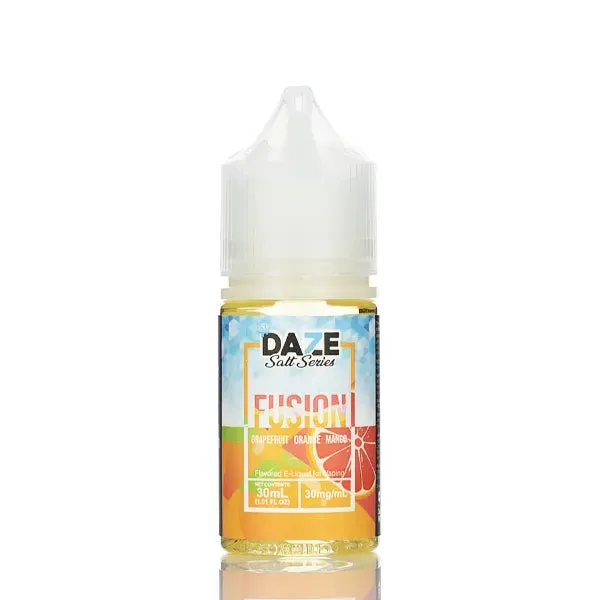 7 Daze Fusion TFN Salts -Grapefruit Orange Mango ICED – 30ml - Image 2