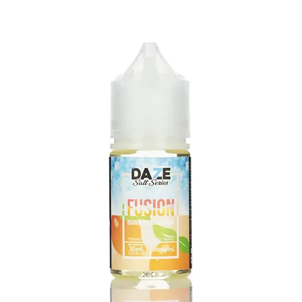 7 Daze Fusion TFN Salts – Orange Cream Mango ICED – 30ml - Image 2