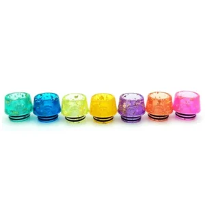 810 Transparent Flake Drip Cone Tips Singles