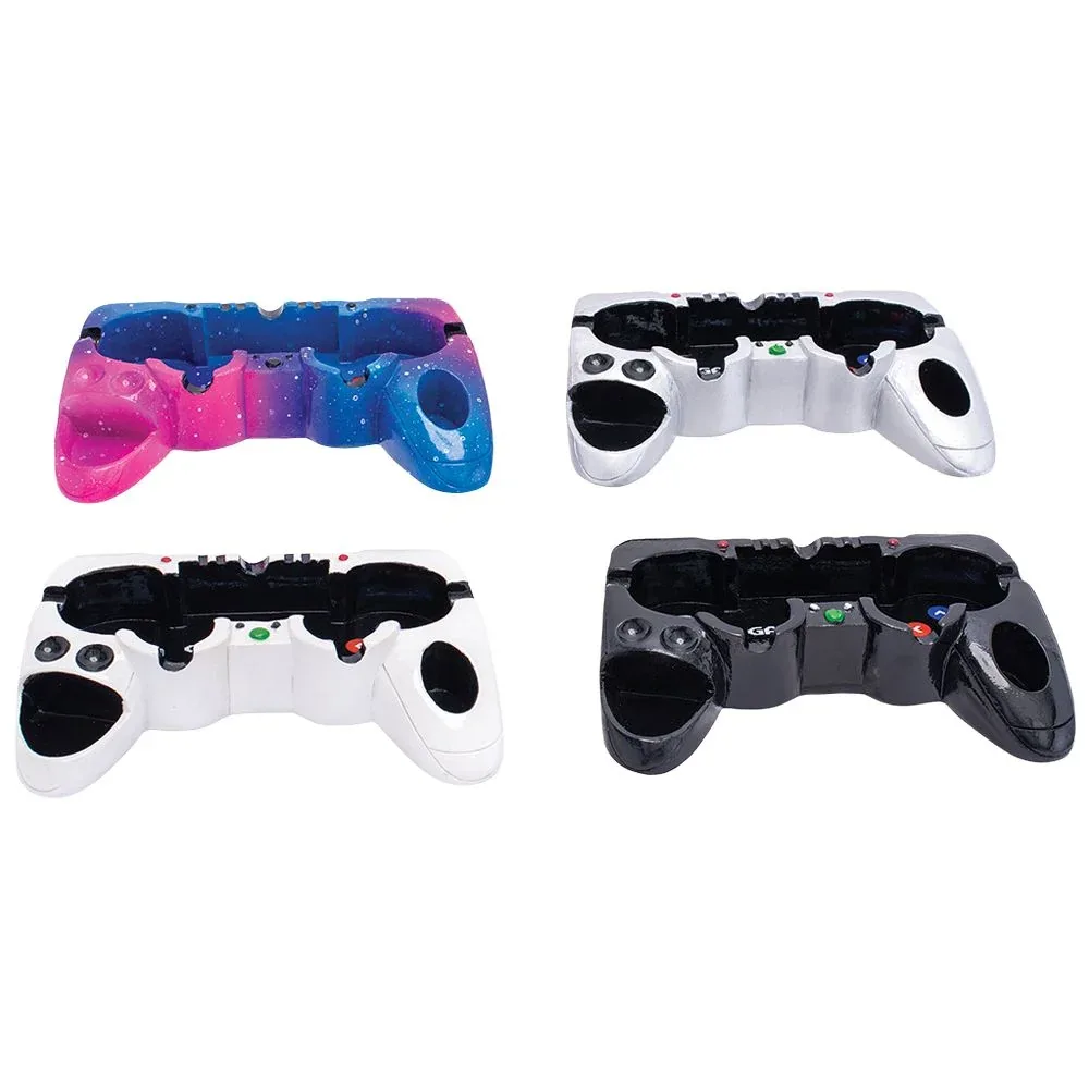 8CT DISPLAY - Fujima Game Controller Mini Ashtray - 5.5" x 2.8" / Assorted Colors - Image 2