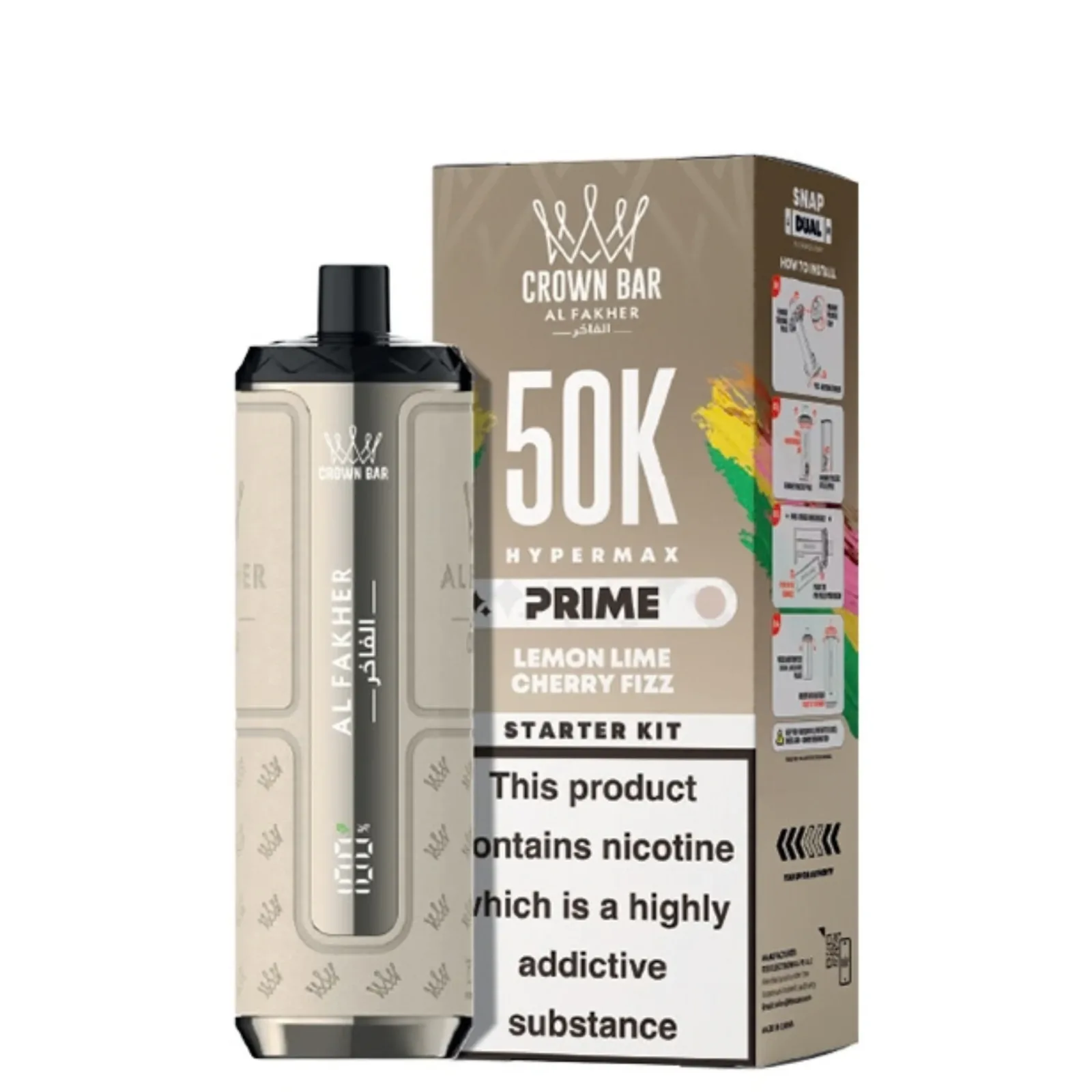 Al Fakher Hypermax Prime 50K Pod Kit - Image 2