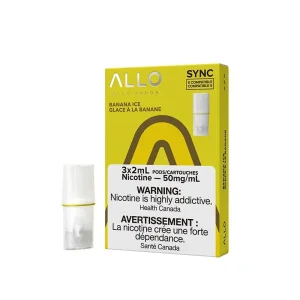 Allo Sync Pods Banana Ice 3/Pk