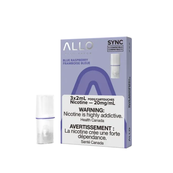 Allo Sync Pods Blue Raspberry 3/Pk