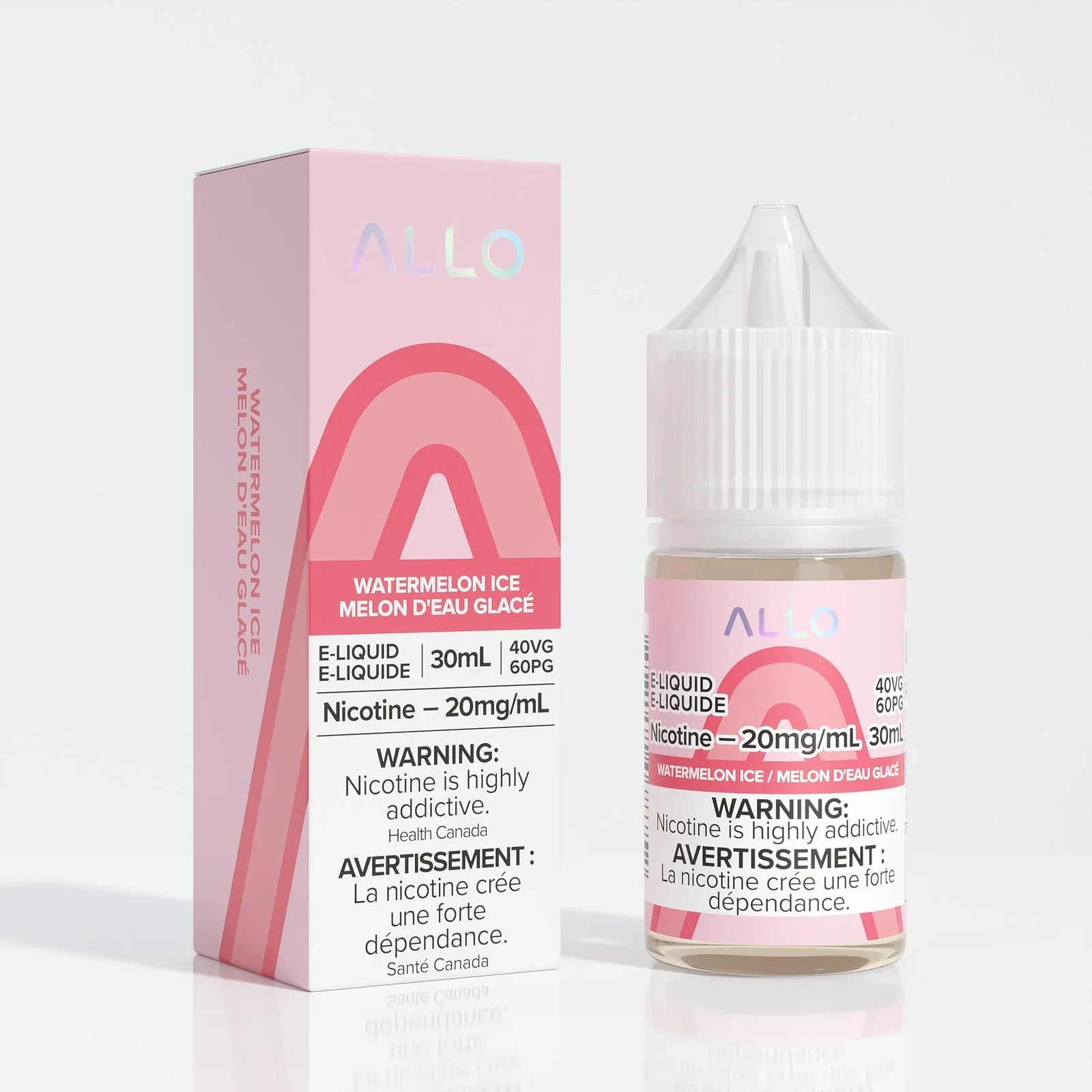 Allo Watermelon Ice 30ml Nicotine Salt eLiquids