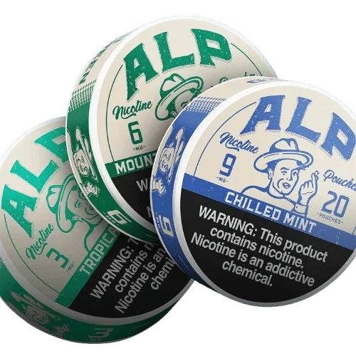 ALP Nicotine Pouches – A Better Time | Freshest Nicotine Pouches | 5-Pack