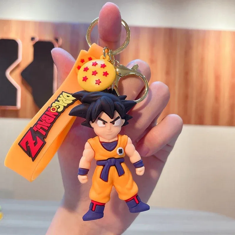 Anime Goku Keychain