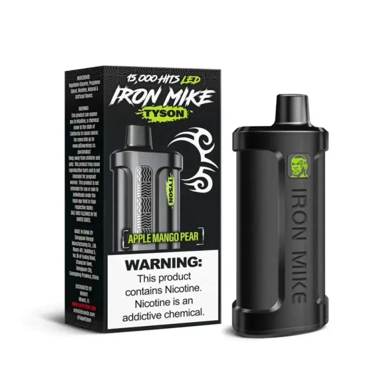 Apple Mango Pear - Tyson 2.0 Iron Mike 15000 Disposable