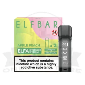 Apple Peach Elfa Pre-filled Pods By Elf Bar