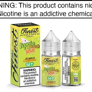 APPLE PEACH SOUR BY THE FINEST SALT NIC SERIES 30ML