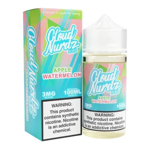 Apple Watermelon Iced – Cloud Nurdz Freebase – 100mL