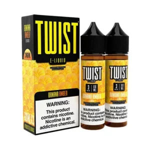 Banana Amber 2x 60ml (120ml) Vape Juice - Twist E-Liquids - 3MG
