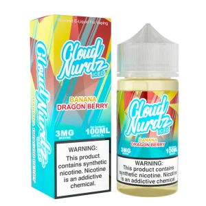 Banana Dragon Berry Iced – Cloud Nurdz Freebase – 100mL