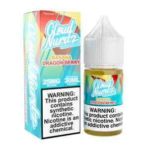 Banana Dragon Berry Iced – Cloud Nurdz Salts – 30mL