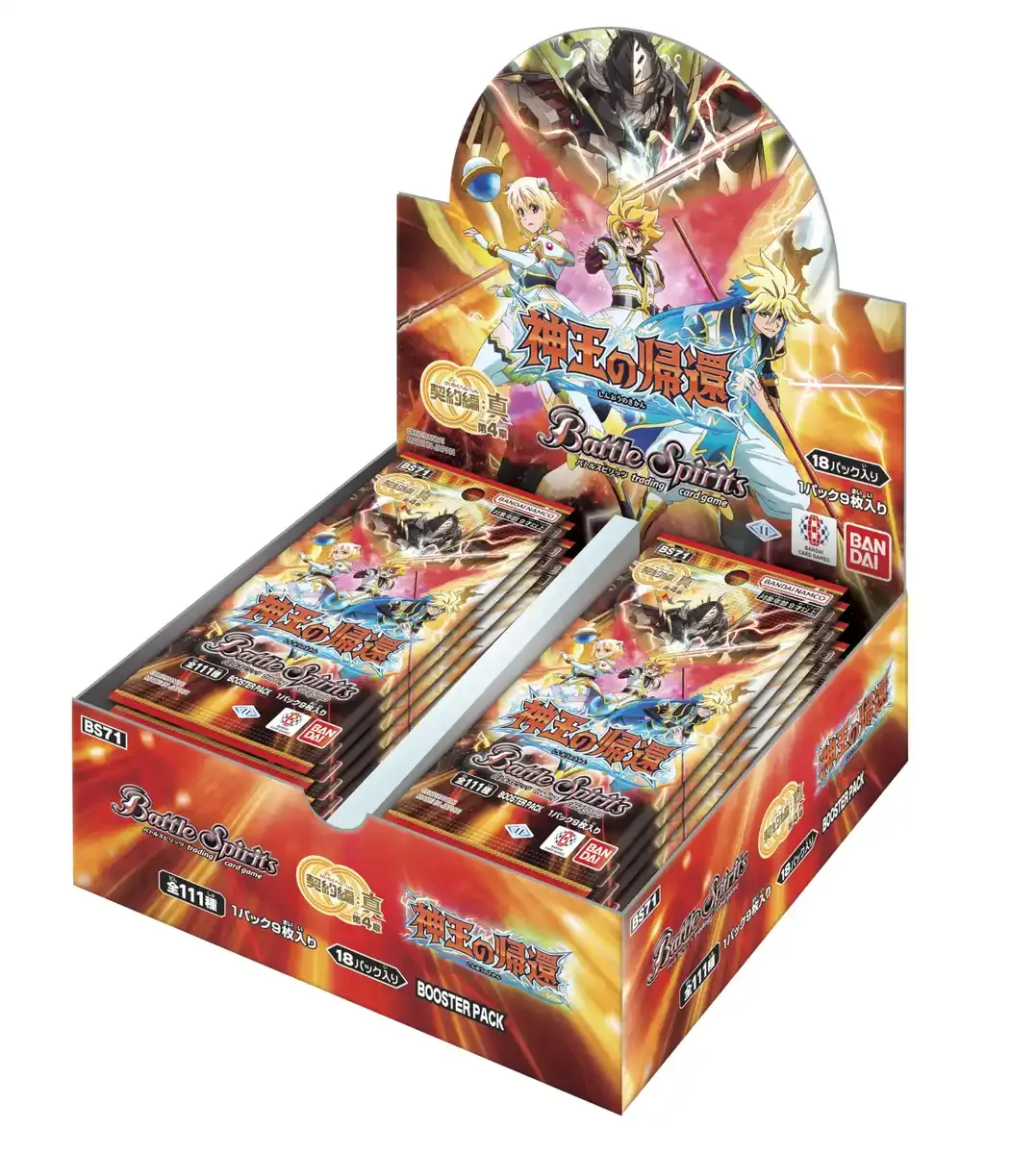 Bandai Battle Spirits Contract Saga Vol 4 Booster Box TCG Japan