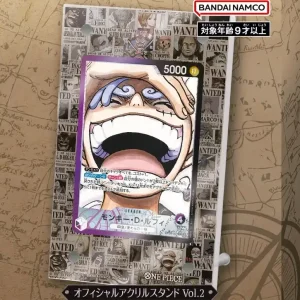Bandai One Piece Card Game Acrylic Stand Volume 2 Wanted Design