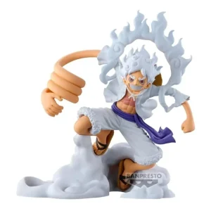 Banpresto Monkey D. Luffy One Piece Action Figure - 10cm Gear5 Vol.1 Anime