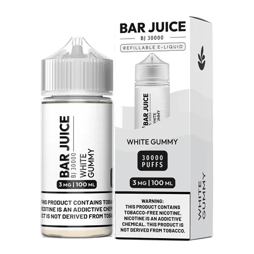 Bar Juice White Gummy 100mL