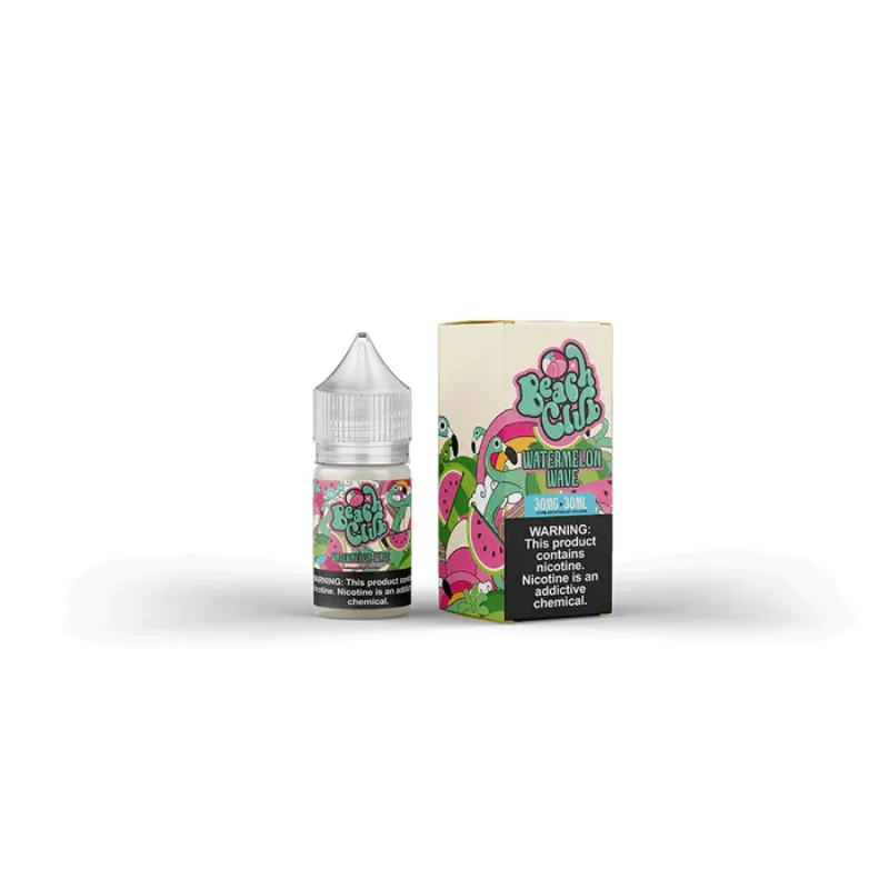 Beach Club Watermelon Wave Nic Salt Vape Juice 30ml - 50MG