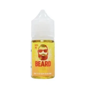Beard Vape Co Salts No. 71 Sweet & Sour Sugar Peach 30ml Nic Salt Vape Juice - 50MG