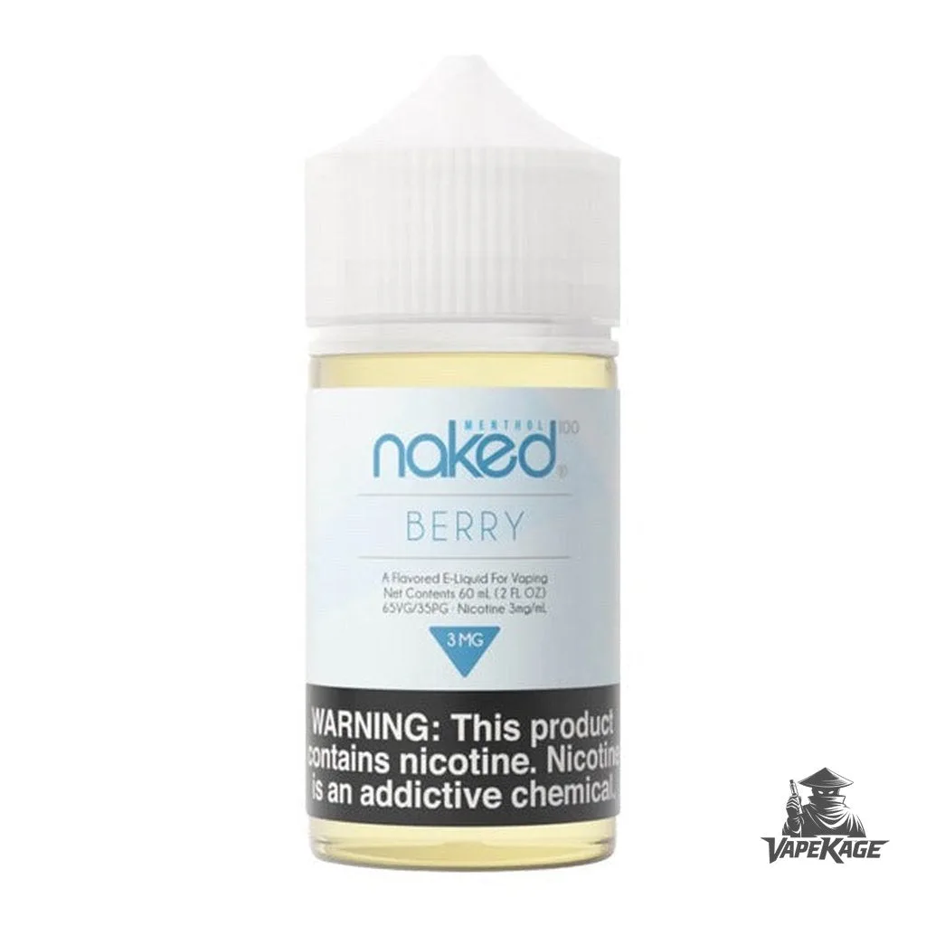 Berry Menthol — NKD 100 60mL Freebase