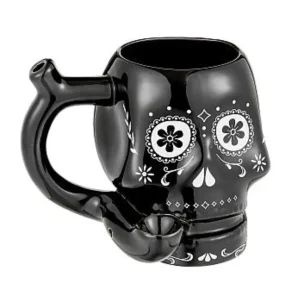BLACK SKULL PREMIUM ROAST & TOAST PIPE MUG