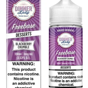 Blackberry Crumble | Dinner Lady Premium E-Liquids