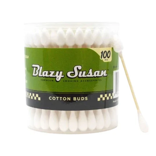 Blazy Susan Cotton Buds Green 100ct