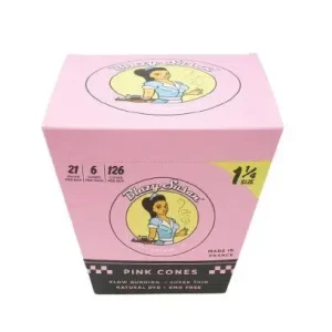 Blazy Susan Pink 1 1/4 Pre Rolled Cones