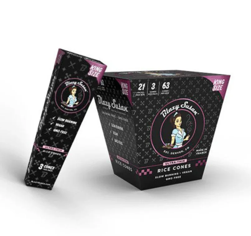 Blazy Susan Rice Cones Ultra-Thin Pre-Rolled Cones