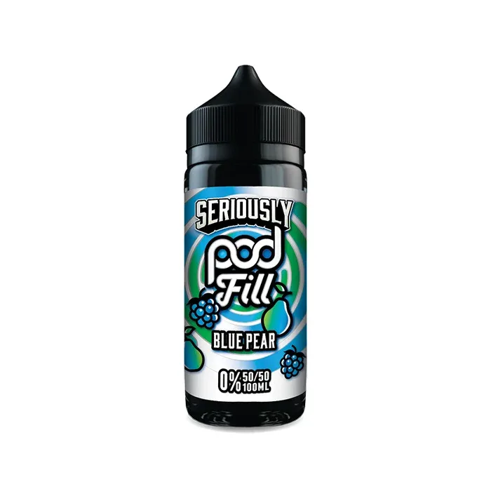 Blue Pear 100ml Shortfill E-Liquid by Seriously Pod Fill