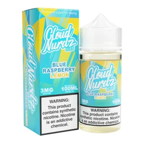 Blue Raspberry Lemon Iced – Cloud Nurdz Freebase – 100mL