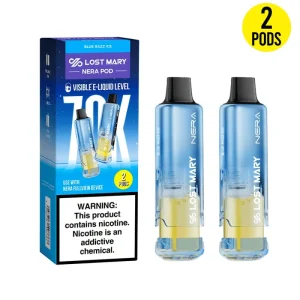 Blue Razz Ice Lost Mary Nera Fullview 70K Pod